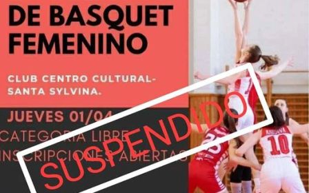 Santa Sylvina: Se suspendió el encuentro de básquet femenino