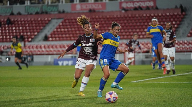 Boca festeja el tricampeonato en el futbol femenino, la chaqueña Raquel Polich integra el equipo