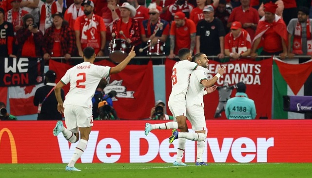 Qatar 2022: Marruecos le ganó a Canadá y se metió en octavos como primero del Grupo F