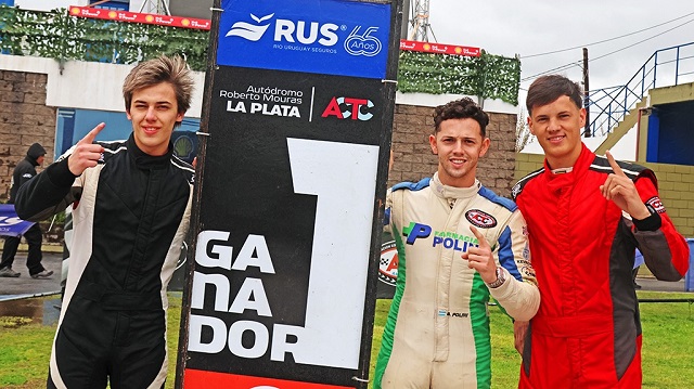 Stefano Polini ganó la segunda de la F-3 Sudamericana