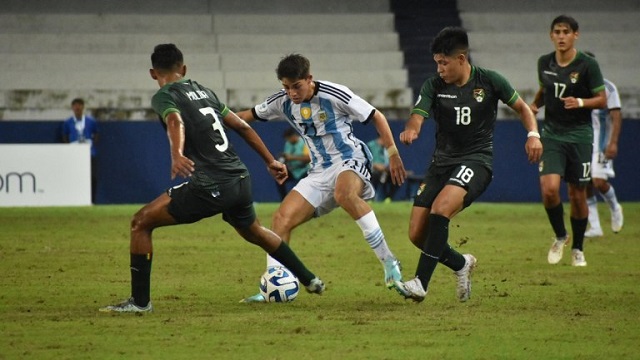 Sudamericano Sub-17: Argentina venció a Bolivia y es el único líder del Grupo B 