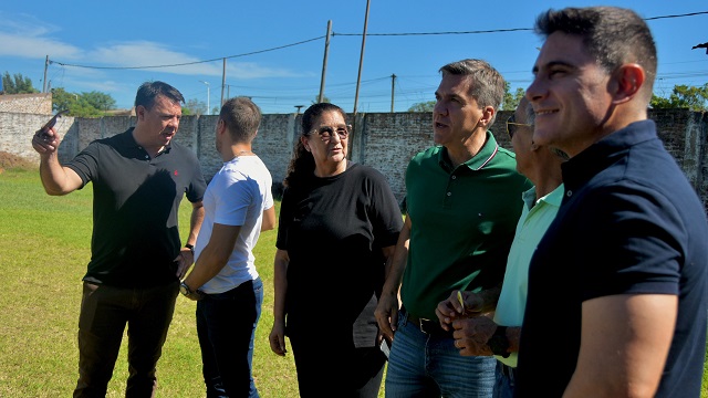General San Martín: Zdero anunció la construcción de un microestadio para Zapallar y obras en Independiente
