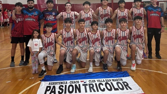 Histórico, Villa San Martín cumplió en semis y está en el “Final Four” del Federal de Formativas