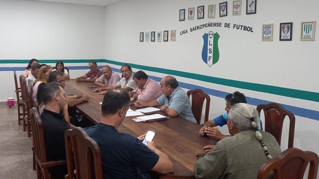 Carlos Pereyra reelecto, seguirá al frente de la Liga Saenzpeñense de Fútbol