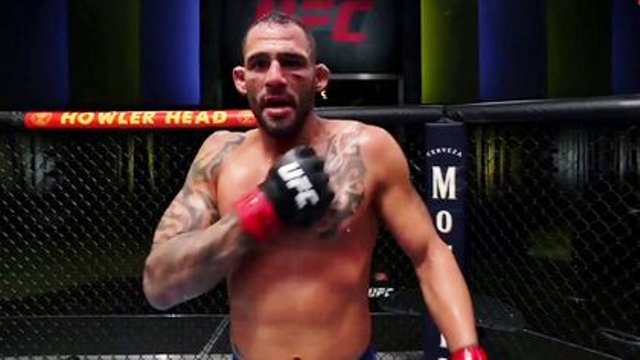 UFC: El argentino Santiago Ponzinibbio tuvo una batalla electrizante y ganó 
