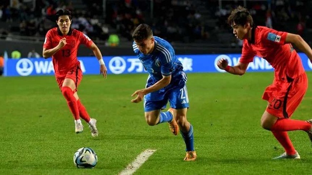 Mundial Sub20: Italia venció a Corea del Sur y jugará la final con Uruguay