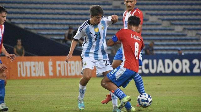 Sudamericano Sub17: La Selección Argentina Sub-17 empató y pasó invicta al hexagonal final