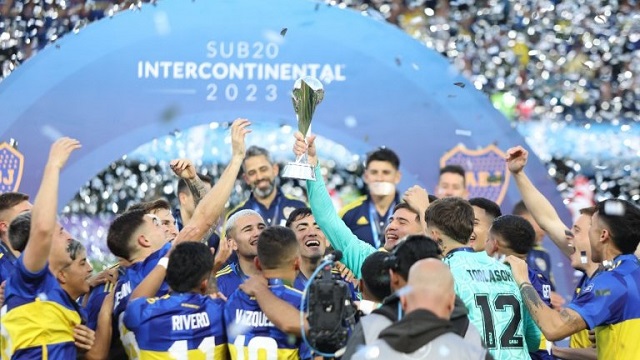 Boca se coronó campeón de la Copa Intercontinental Sub-20