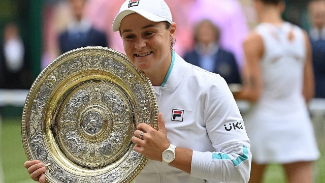 La australiana Ashleigh Barty se consagró campeona de Wimbledon