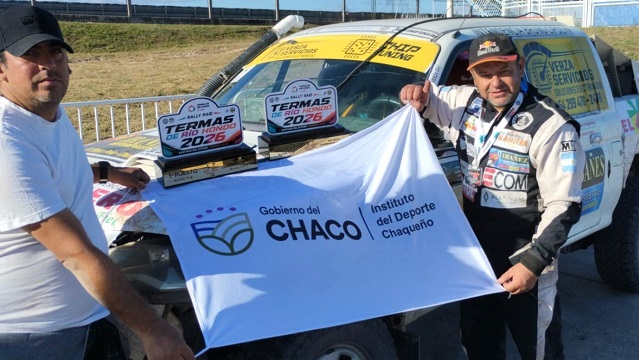 Carlos Verza volvi&oacute; a hacer podio y se mantiene entre los mejores del Rally Raid Argentino 