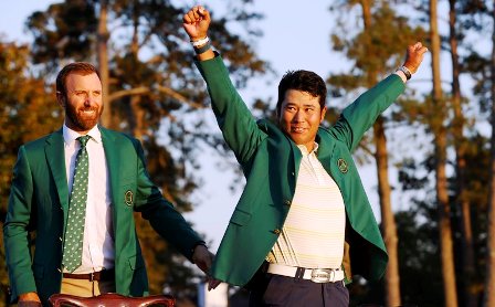 Golf: Histórico... el japonés Hideki Matsuyam ganó el Masters de Augusta