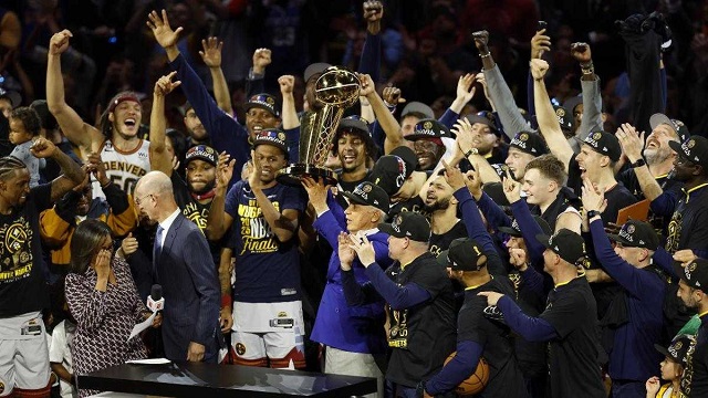 Los Denver Nuggets se coronaron campeones de la NBA por primera vez