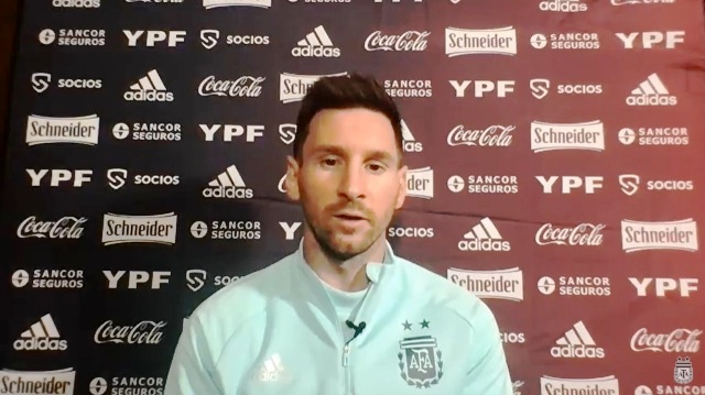 Messi: "Llegó el momento de dar un golpe y ganar esta Copa América"