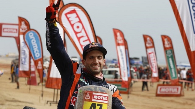 Dakar 2023: El argentino Kevin Benavides ganó por segunda vez el Rally Dakar en la categoría motos