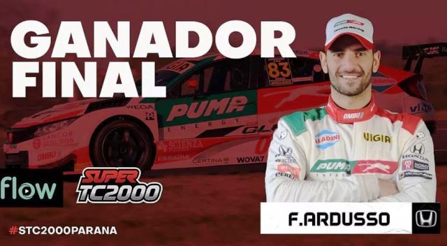 Súper TC2000: Facundo Ardusso se quedó con el triunfo en Paraná