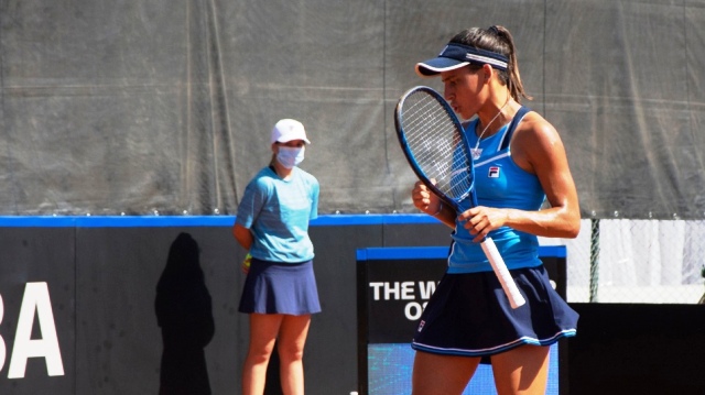 Copa Lawn Tenis Club: Lourdes Carlé dio la sorpresa y emparejó la serie entre Argentina y Kazajistán