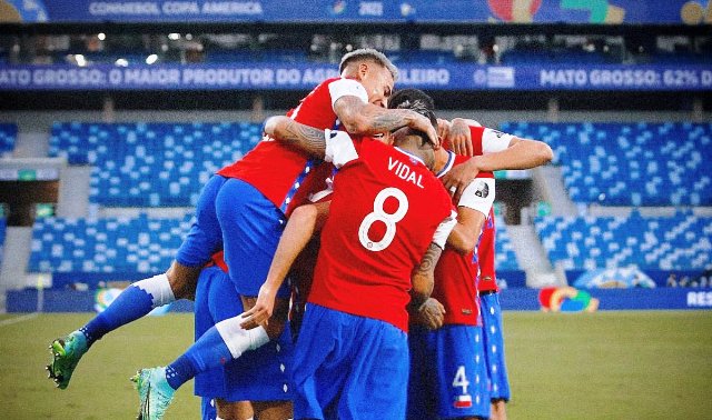 Chile venció a Bolivia y se subió a la cima del Grupo A de la Copa América