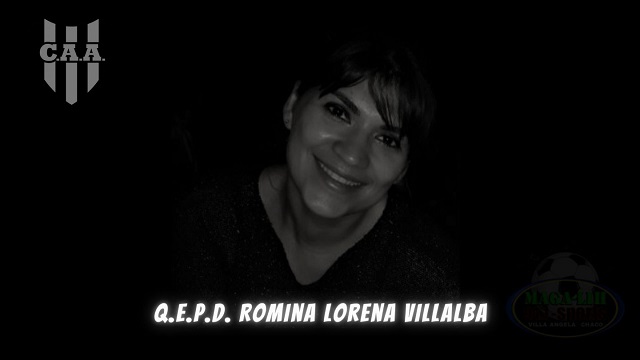 Hondo pesar por la desaparición física de Romina Villalba, dirigente del Club Alvear