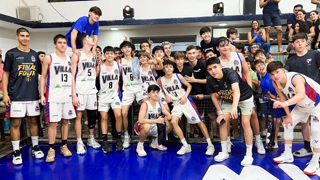 Villa San Martin se consagro Campeón Nacional U15