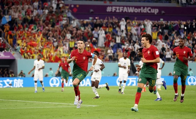 Qatar 2022: Portugal venció a Ghana de la mano de Cristiano Ronaldo, quien alcanzó un nuevo récord, y lidera el Grupo H