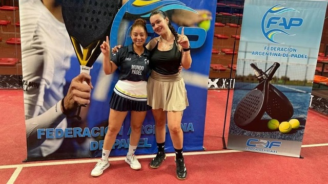 Pádel: Emilse De Arriba e Ivón Romero la dupla Villangelense Campeona Nacional en Córdoba 