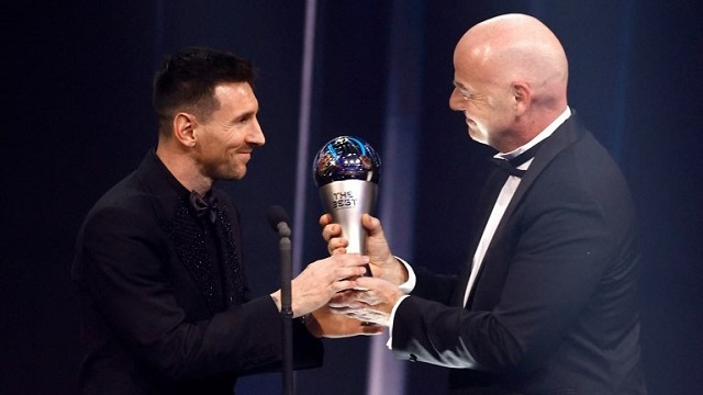 Lionel Messi se quedó con el premio The Best al mejor futbolista del mundo