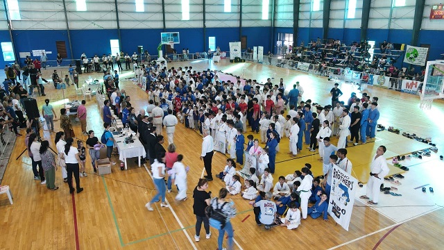 La Municipalidad acompañó a las actividades del Torneo Interprovincial de Judo en el CEF N° 7 