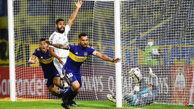 Copa Libertadores: Boca le ganó al Santos por 2 a 0 y se consolida en la Copa