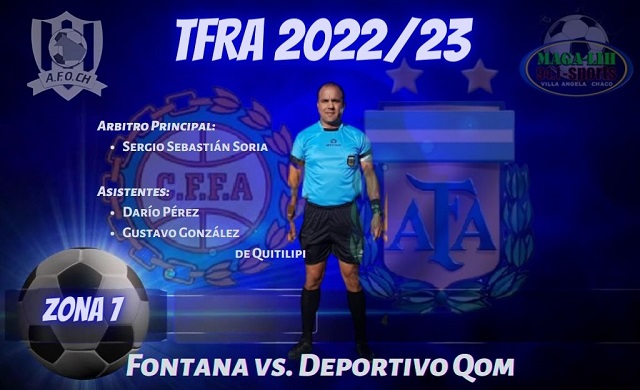 TRFA2022: Designaciones arbitrales para los equipos chaqueños