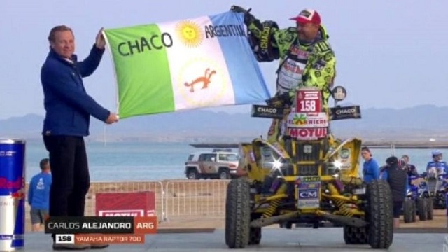 Arrancó el Dakar para Carlos Verza 