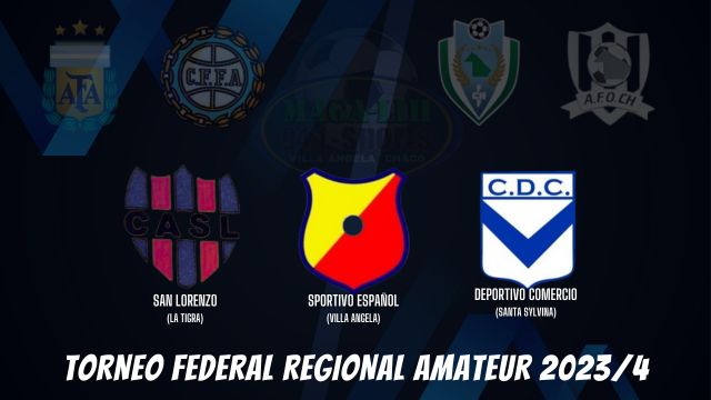 Se aproxima el debut de los representantes de Afoch en el Torneo Federal Regional Amateur de Fútbol 2023/2024
