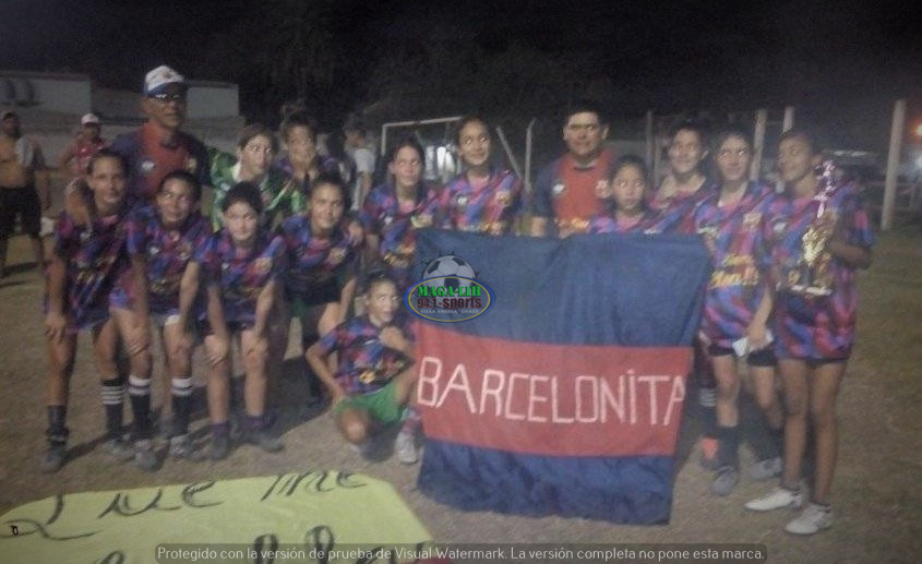 "Barcelonita" se quedó con el torneo femenino Sub16 realizado en Sportivo