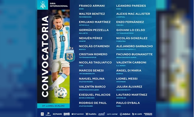 Con Messi a la cabeza y varias sorpresas, Scaloni presentó la lista de convocados