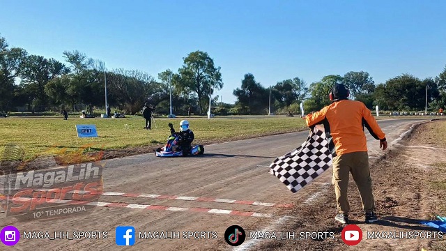 Karting a pleno en Las Breñas: Macías intratable y el Villangelense Stroschein en el podio