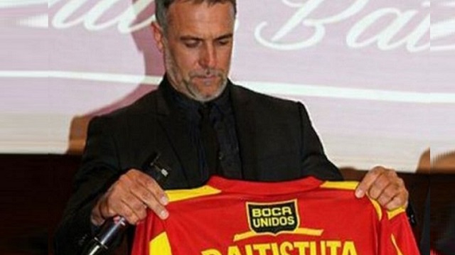 Gabriel Batistuta es el nuevo Director Deportivo de Boca Unidos en Corrientes