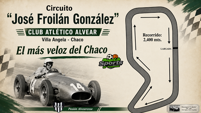 A 53 a&ntilde;os de la Inauguran del hist&oacute;rico Circuito "Froil&aacute;n Gonz&aacute;lez" del Club Alvear en Villa &Aacute;ngela