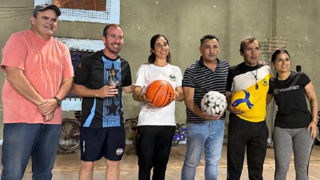 Deportes presente en el 38&deg; aniversario del CEF N&deg;23 de Margarita Bel&eacute;n
