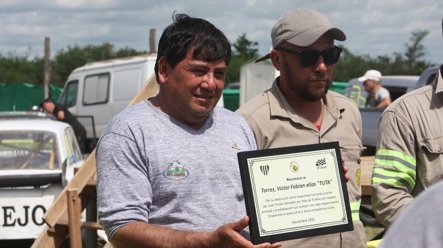 Reconocimiento: Un domingo especial y muy merecido para "Tuta" Torrez