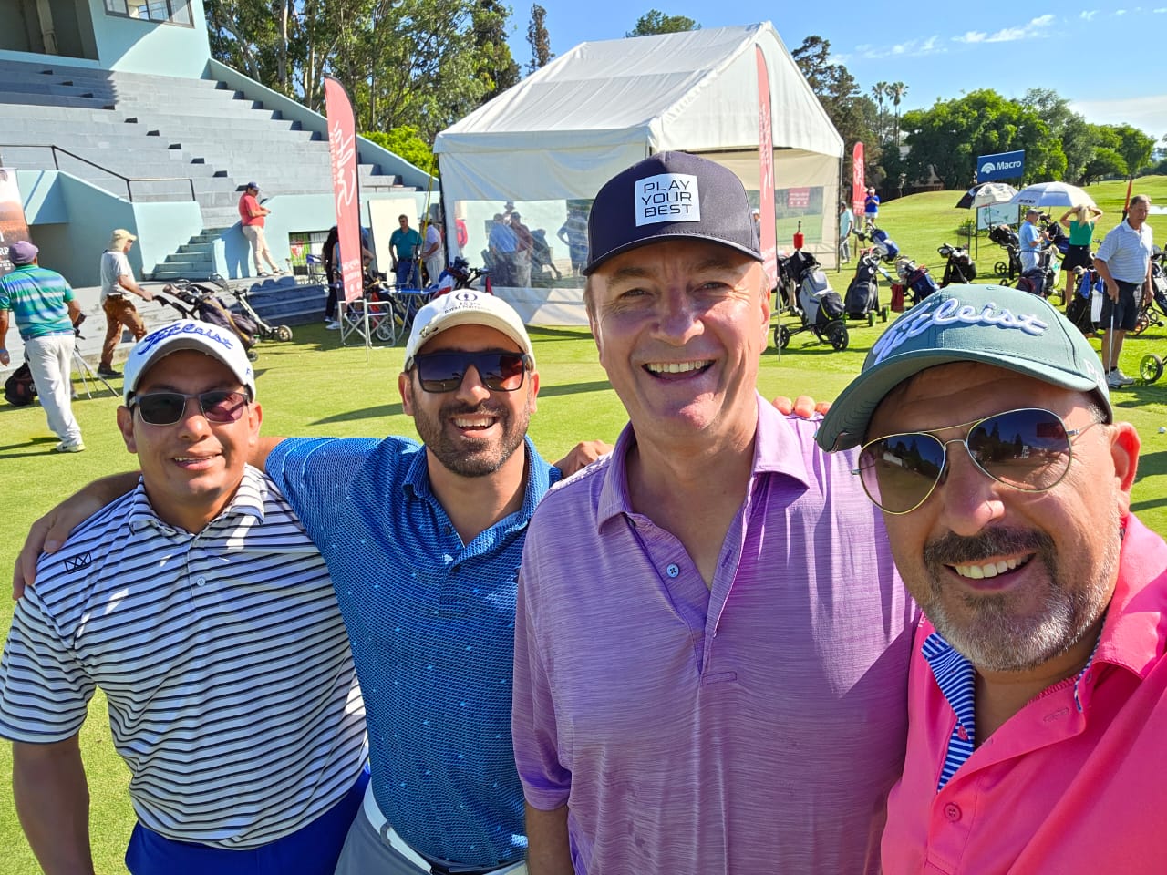 XV Final Internacional de Golf: Los Villangelenses pasaron el corte clasificatorio, mañana juegan las finales