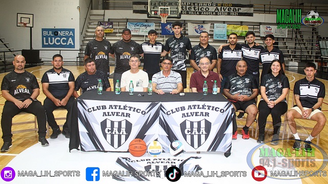 Atl&eacute;tico Alvear present&oacute; los cuerpo t&eacute;cnicos de las distintas disciplinas