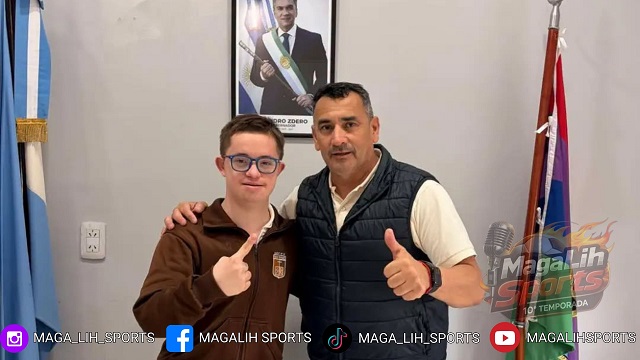 Fabio V&aacute;zquez recibi&oacute; a Luca Mateo, un ejemplo de superaci&oacute;n 