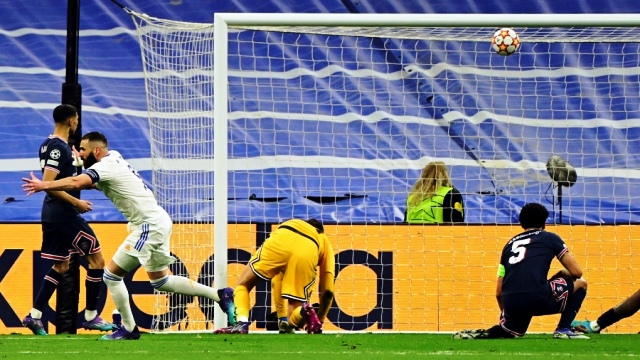 Real Madrid, con tres goles de Benzema, lo dio vuelta y eliminó al PSG 