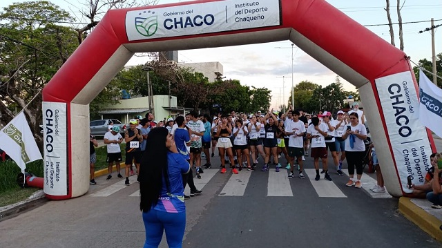 Primera Marat&oacute;n solidaria en Barranqueras 