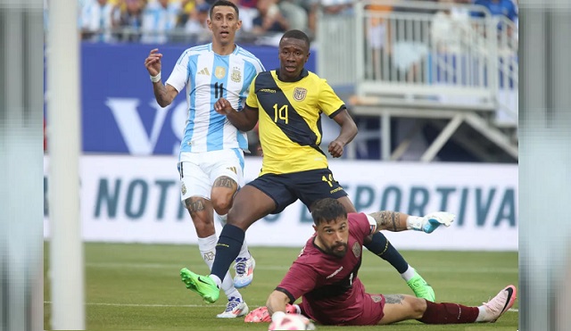 Amiastoso: Con gol de Di María, la Selección Argentina le ganó a Ecuador
