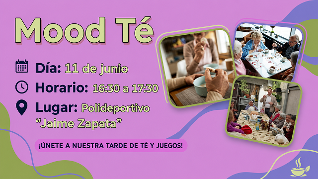 &ldquo;Mood T&eacute;&rdquo;: tarde de integraci&oacute;n y bienestar en el Jaime Zapata