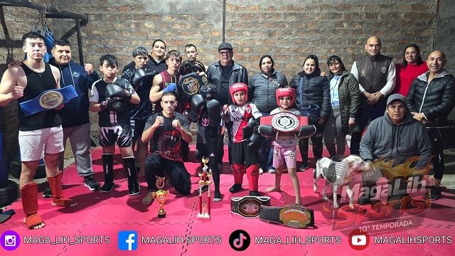 Impulso al kickboxing local: Buyatti visit&oacute; la academia Team Brother