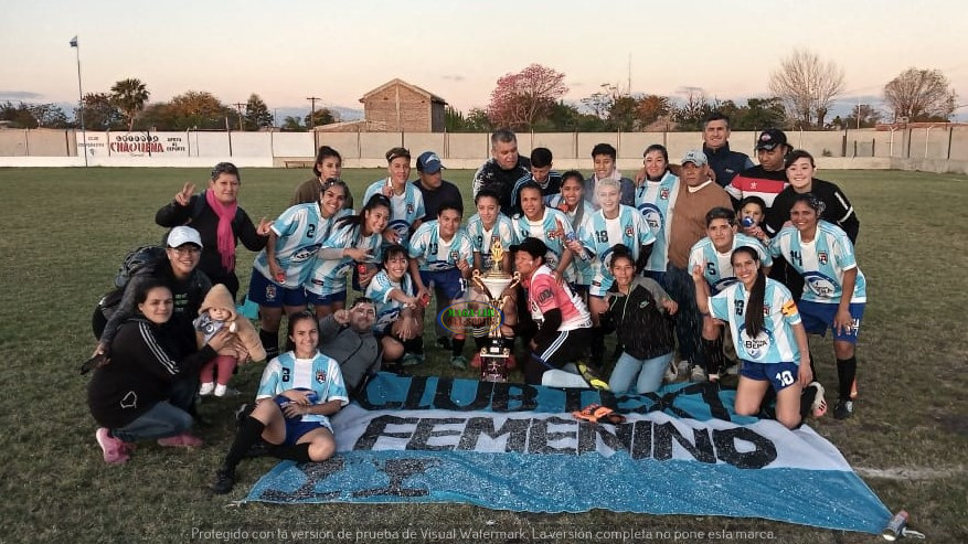 El Club Textil se coronó Bi-Campeón del Fútbol Femenino de Afoch 