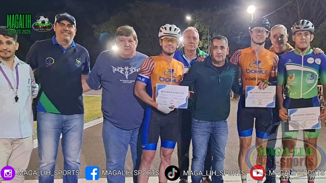 Deportes acompañó la copa Challenger de ciclismo en Las Breñas