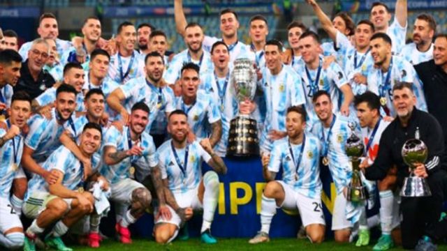 Tras obtener la Copa América, Argentina subió al 6° lugar del Ranking Fifa