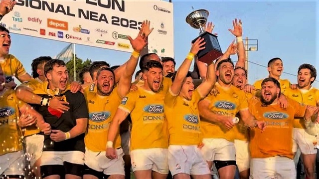 Rugby: Curne es el flamante campeón invicto del rugby regional
